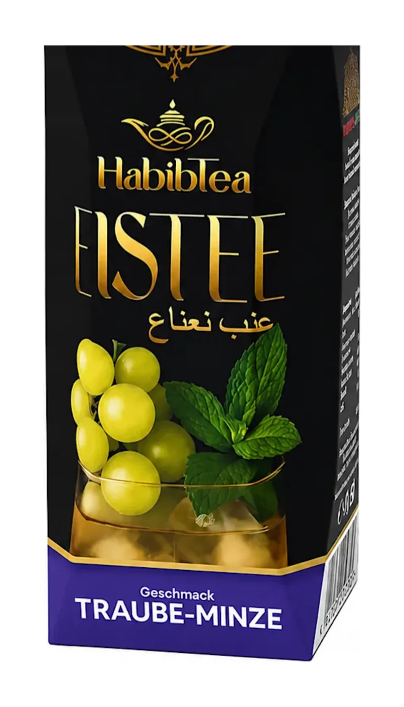HabibTea Eistee Traube-Minze